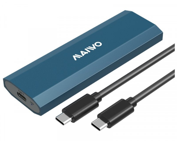 MAIWO Externo Kućište USB-C 3.1 na M.2 NVMeSATA aluminium, K1690 IT KOMPONENTE I PERIFERIJA