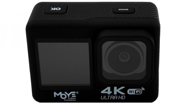 Moye Venture 4K Duo Action Camera TV, AUDIO,VIDEO