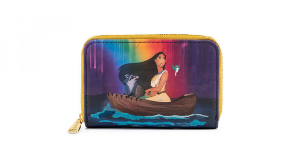 Disney Pocahontas Just Around The River Bend Zip Around Wallet GAMING 