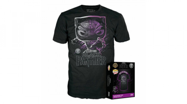 Funko Boxed Tee: Marvel - Black Panther GAMING 