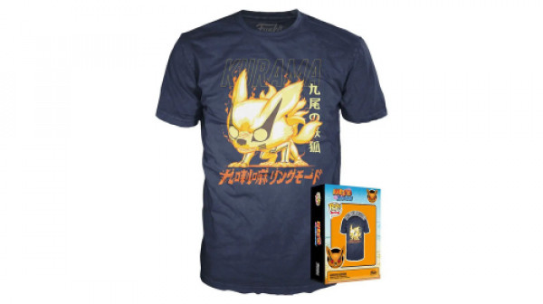 Funko Boxed Tee: Naruto: Kurama GAMING 