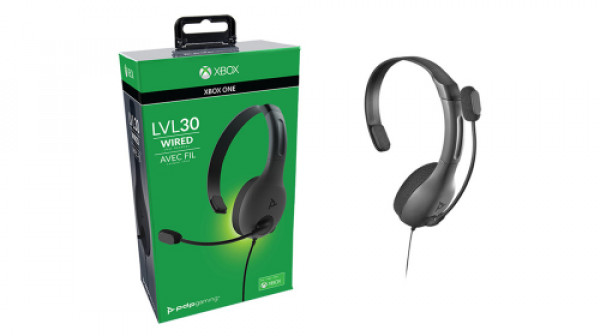 XBOXONE Wired Headset LVL30 Black GAMING 