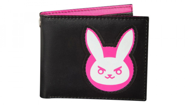 Overwatch D.VA Bi-Fold Graphic Wallet Black GAMING 