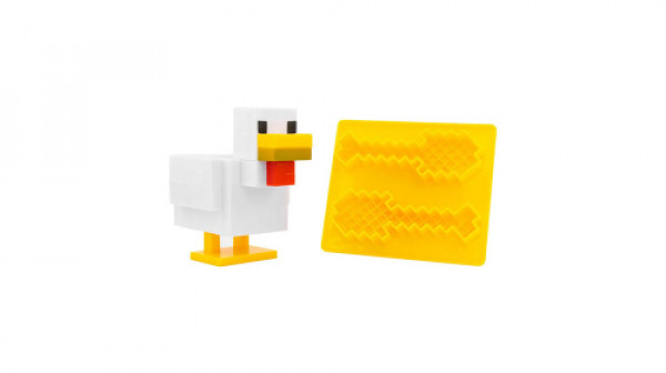 Minecraft Chicken Egg Cup and Toast Cutter V2 GAMING 