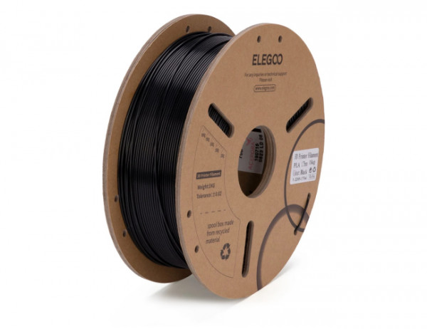 Elegoo PLA Filament 1000g Black ŠTAMPAČI I SKENERI