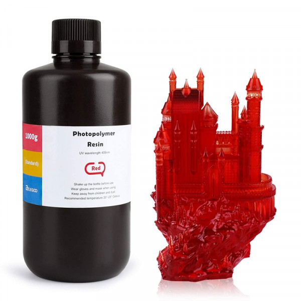 Elegoo ABS-like Resin 1000g Red ŠTAMPAČI I SKENERI