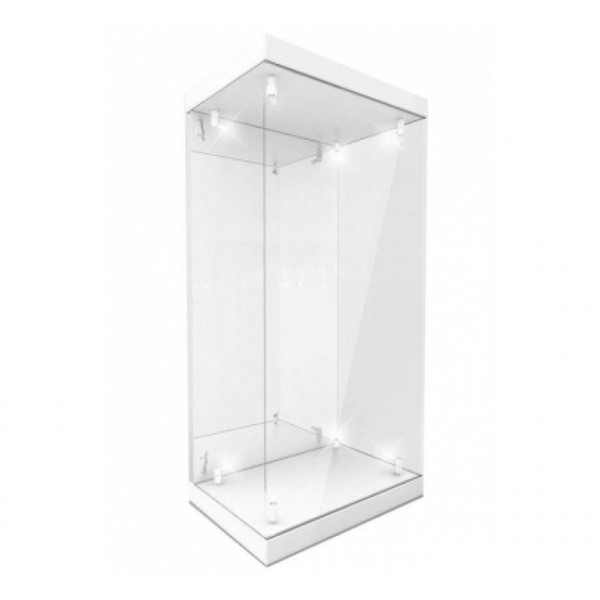 Master Light House Acrylic Display Case with Lighting for 1/4 Action Figures (white) GAMING 