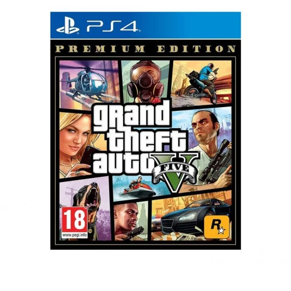 PS4 Grand Theft Auto 5 Premium Edition GAMING 
