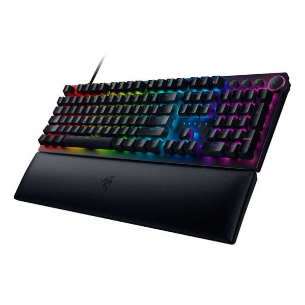 Razer Huntsman V2 Opto - Mehanička gejmerska tastatura (Clicky Purple Switch) GAMING 