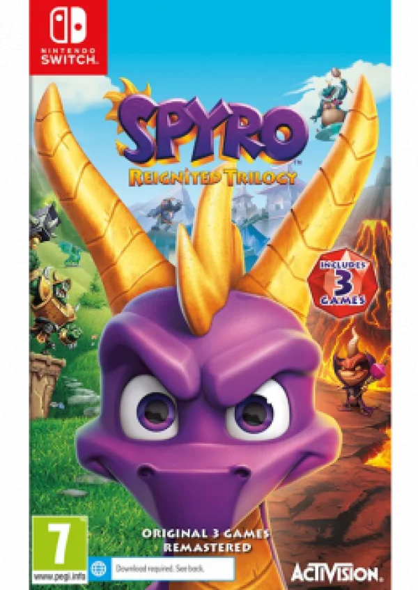 Switch Spyro Reignited Trilogy GAMING 
