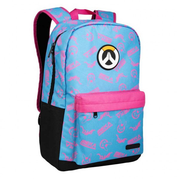 Overwatch D.Va Splash Backpack Blue/Pink GAMING 