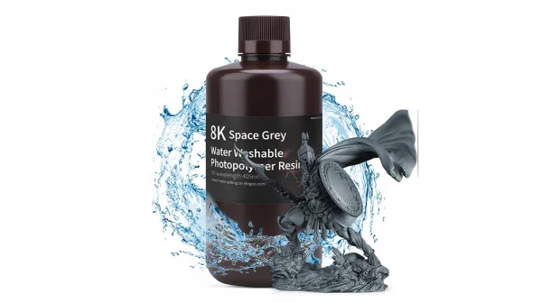 Elegoo Water Washable Resin 8K 1000g Space Grey ŠTAMPAČI I SKENERI