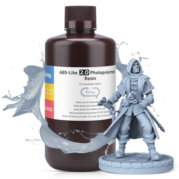 Elegoo ABS-like 2.0 Resin 1000g Grey ŠTAMPAČI I SKENERI