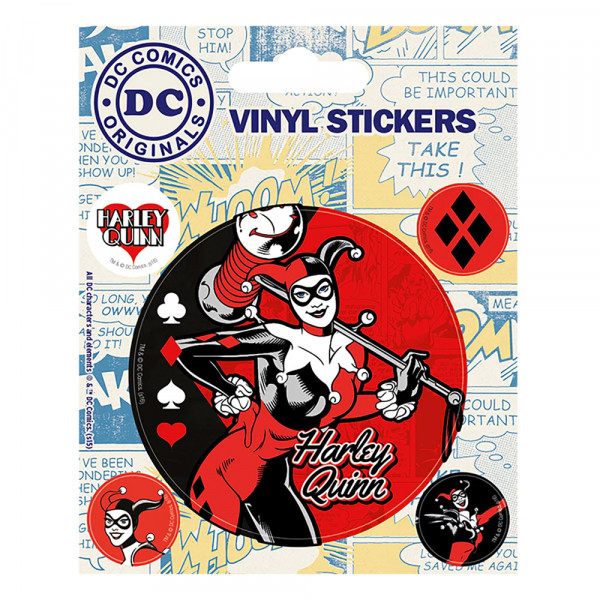 Harley Quinn (Retro) Stickers GAMING 