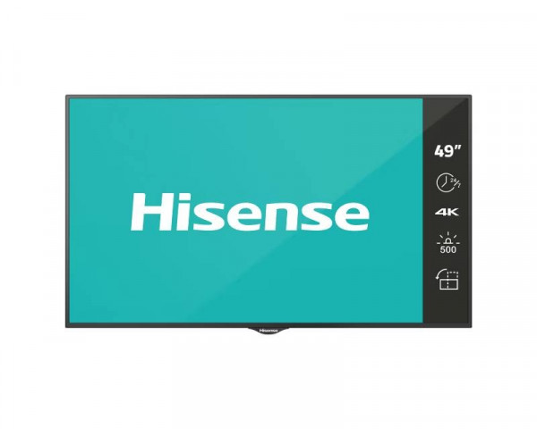 HISENSE 49” 49BM66AE 4K UHD Digital Signage Display - 247 Operation IT KOMPONENTE I PERIFERIJA