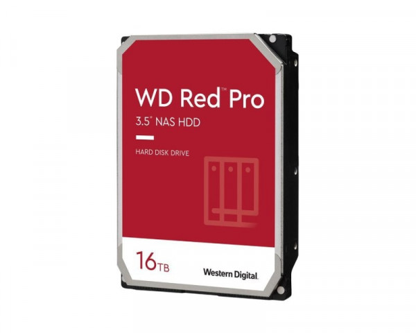 WD 16TB 3.5'' SATA III 512MB 7.200rpm WD161KFGX Red Pro IT KOMPONENTE I PERIFERIJA