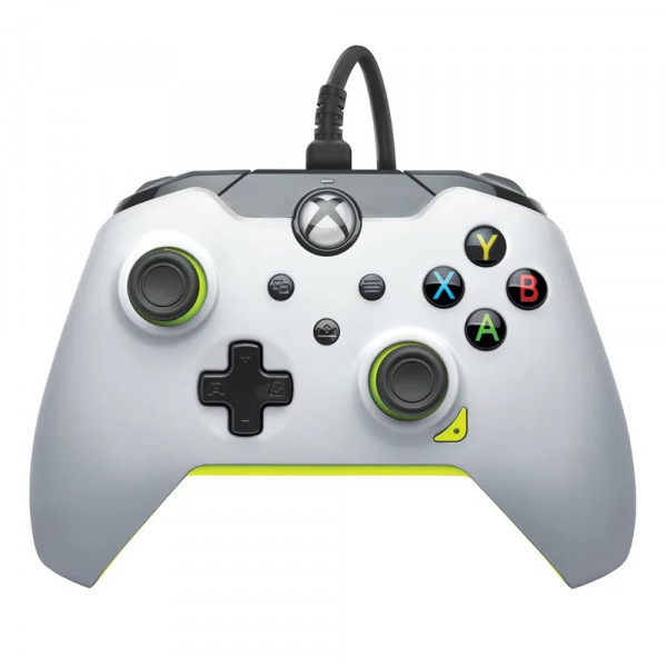 XBOX/PC Wired Controller White Electric Yellow GAMING 