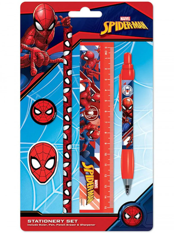 Spider-man Web Strike Stationery Set v2 MERCHANDISE
