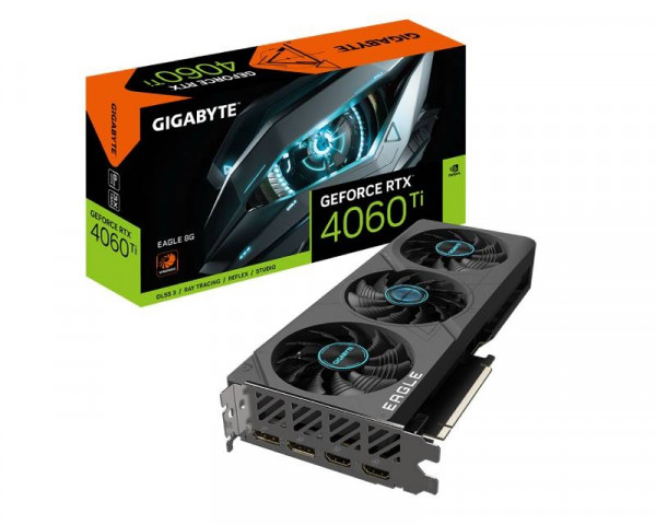 GIGABYTE nVidia GeForce RTX 4060 Ti 16GB GV-N406TEAGLE-8GD IT KOMPONENTE I PERIFERIJA