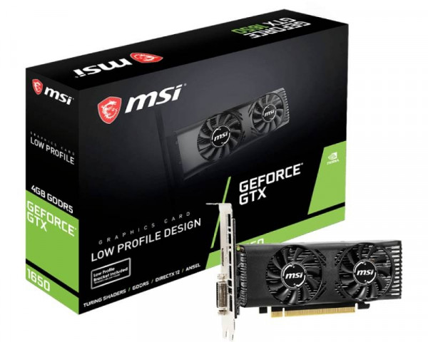 MSI nVidia GeForce GTX 1650 4GB 128bit GTX 1650 4GT LP Grafička karta IT KOMPONENTE I PERIFERIJA